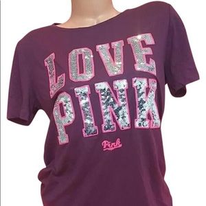 PINK Victoria’s Secret. Bling sequin love pink